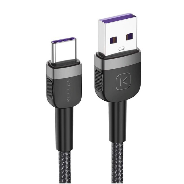 Vzdržljiv podatkovni in polnilni USB-C kabel (1m) iz pletenega najlona s hitrim polnjenjem