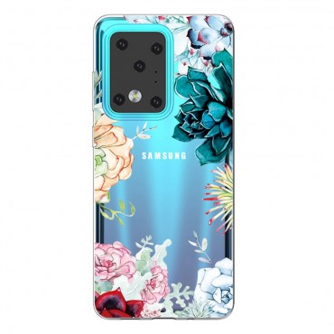 TPU gel ovitek "Lush Flowers" za Samsung Galaxy S20 Ultra