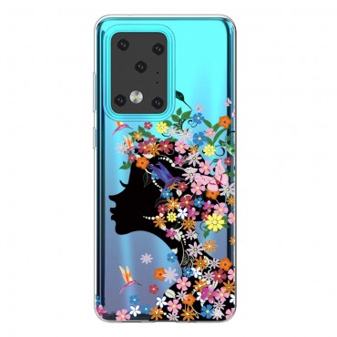 TPU gel ovitek "Flower Girl" za Samsung Galaxy S20 Ultra