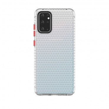 TPU gel ovitek "Honeycomb" za Samsung Galaxy S20 - prozoren