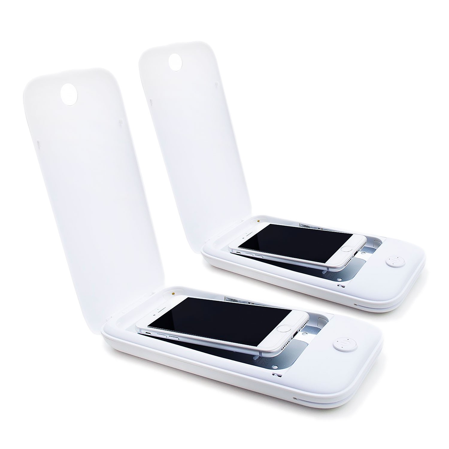 Ultimativna Zaščita pred Virusi: Optishield Sanitizer UV sterilizator za telefone (2-Pack)