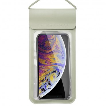 100% vodoodporen žep za brezskrbno uporabo mobilnih naprav v vseh pogojih - srebrn 100% vodoodporen žep za brezskrbno uporabo mobilnih naprav v vseh pogojih - srebrn