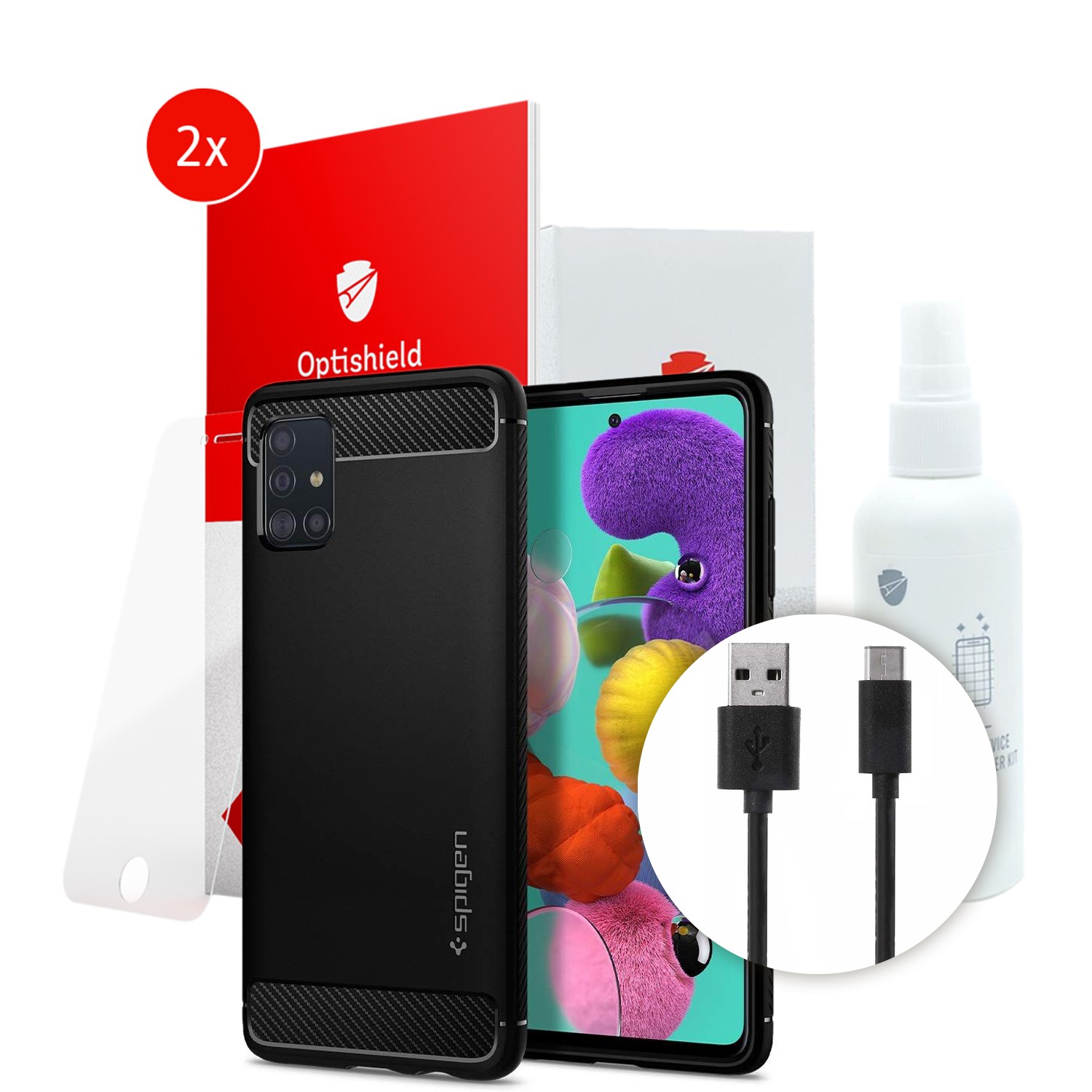 Rugged XXL 5Pack za Samsung Galaxy A71