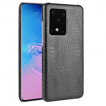 Ovitek "Croc" za Samsung Galaxy S20 Ultra - črn
