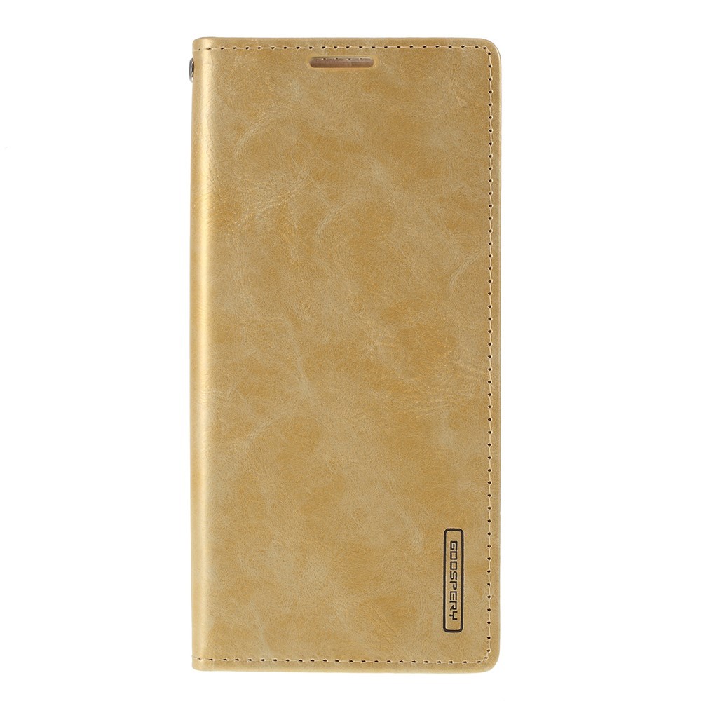 Etui Goospery "Blue Moon Flip" za Samsung Galaxy S20 Ultra - zlate barve