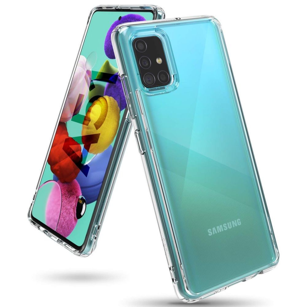Ovitek Ringke "Fusion" za Samsung Galaxy A51 - clear