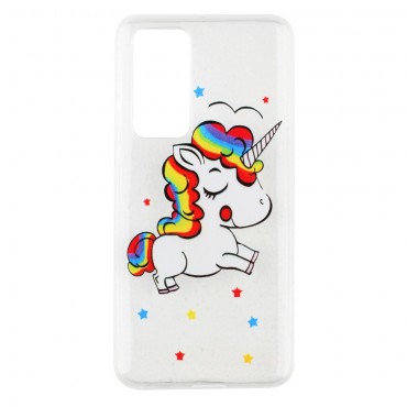 TPU gel ovitek "Unicorn" za Huawei P40 Pro