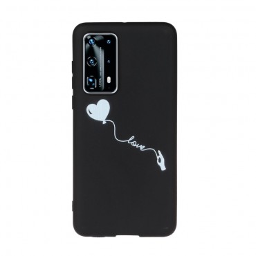 TPU gel ovitek "Heart Balloon" za Huawei P40 Pro