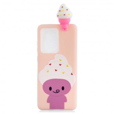 TPU gel ovitek "3D Cute IceCream" za Huawei P40