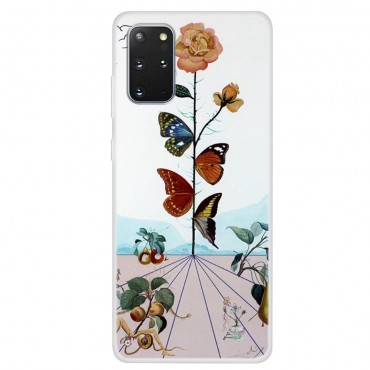 TPU gel ovitek "Butterfly Vine" za Samsung Galaxy S20 Plus