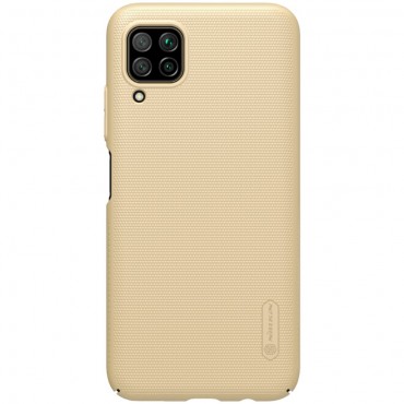 Premium ovitek Nillkin "Super Frosted Shield" za Huawei P40 Lite - zlate barve Premium ovitek Nillkin "Super Frosted Shield" za Huawei P40 Lite - zlate barve