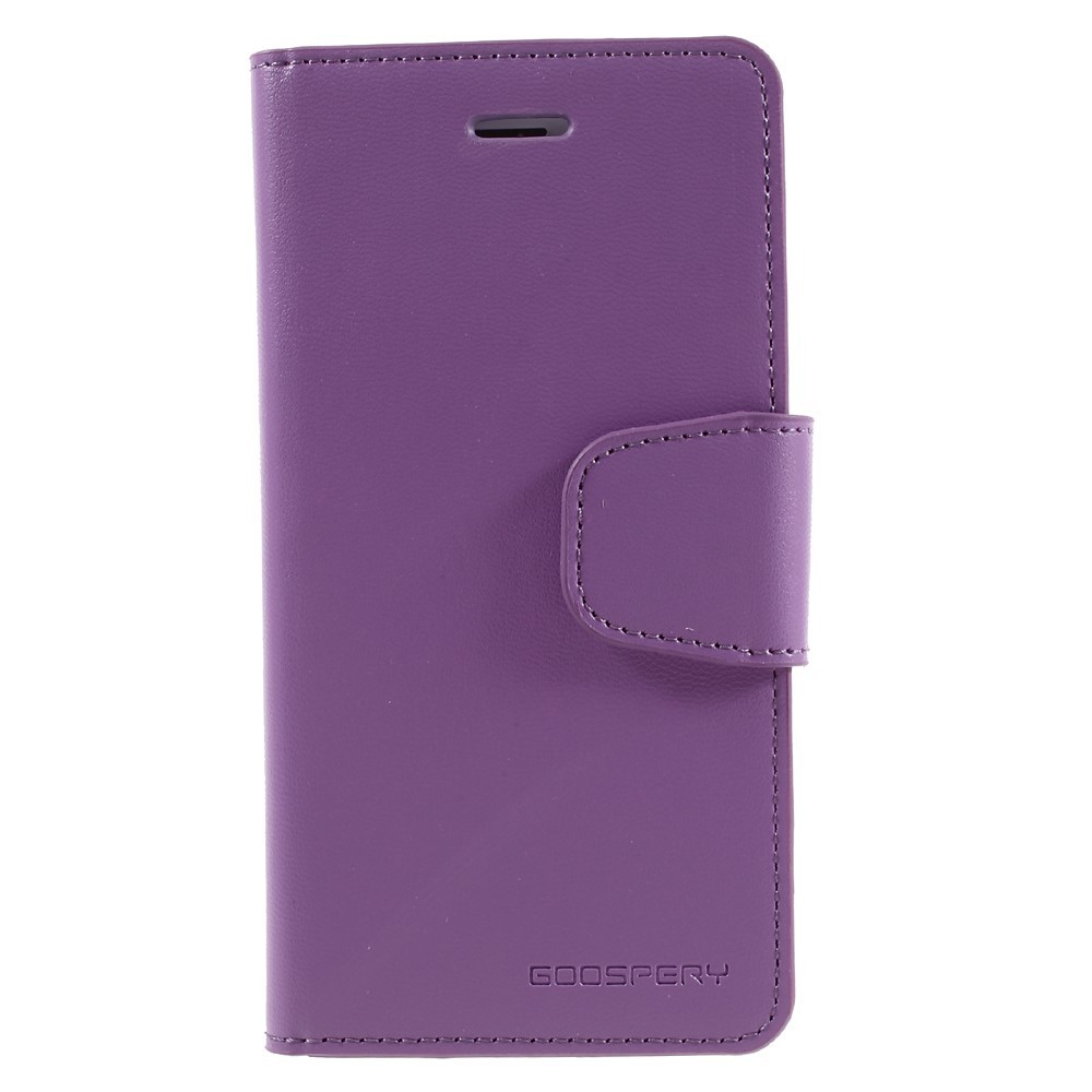 Eleganten etui Goospery Sonata za iPhone SE 2020 - vijoličen