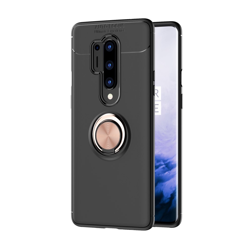 TPU gel ovitek "Multi Ring" za OnePlus 8 - črno-roza