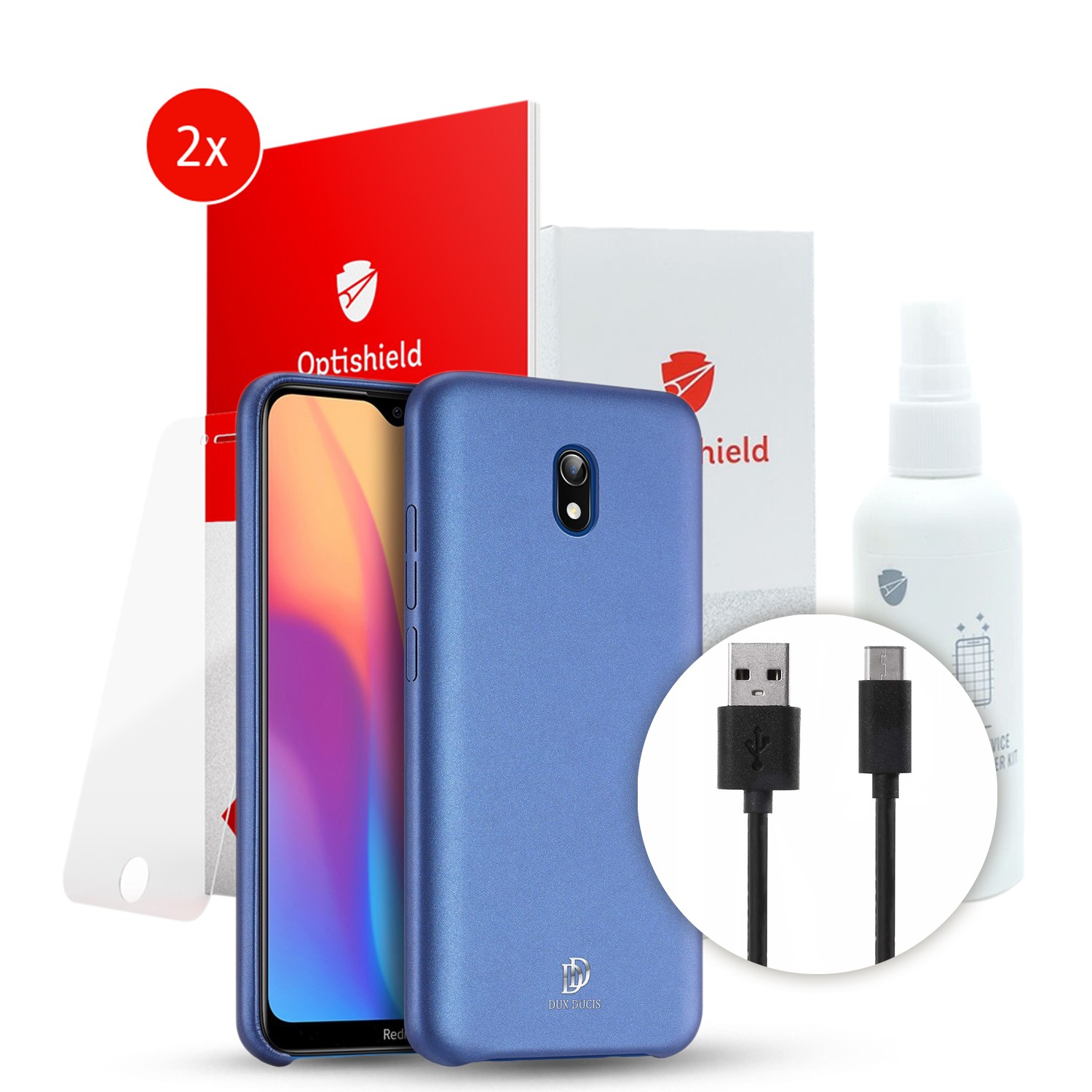 Skin Lite XXL Royal Blue za Xiaomi Redmi 8A