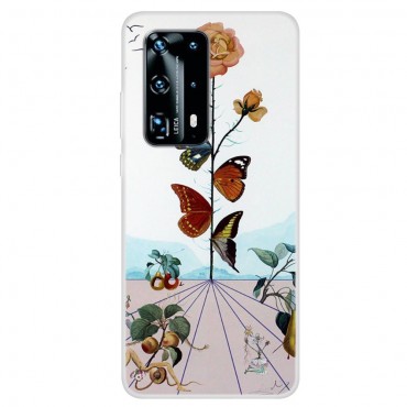 TPU gel ovitek "Butterfly Vine" za Huawei P40 Pro