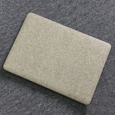 Trden TPU ovitek "Glitter" za MacBook Pro 16 inch 2019 - zlate barve