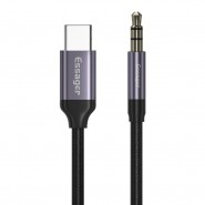 USB-C v moški audio 3.5 mm adapter Essager z vgrajenim DAC