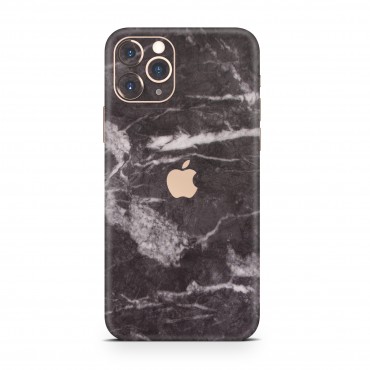 Skin za iPhone 11 Pro EXO® by Optishield - black marble (Back only)