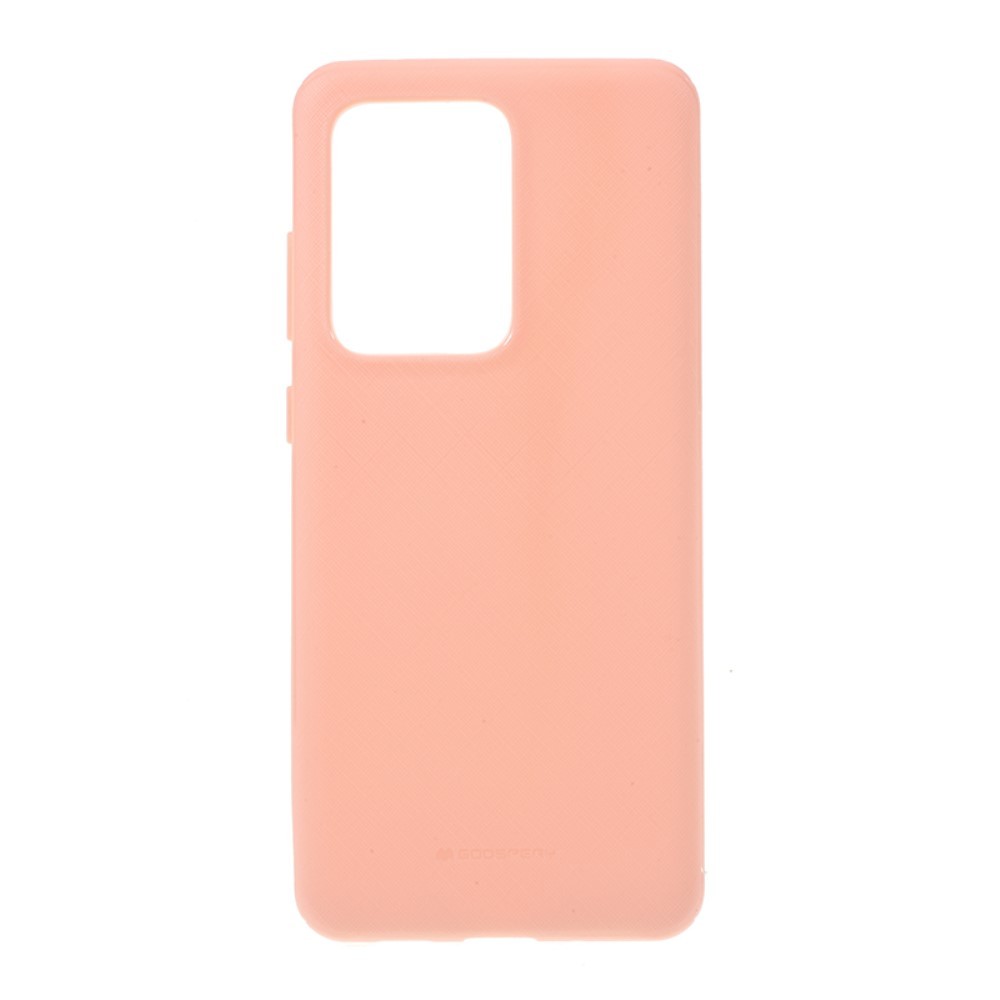 TPU gel ovitek Goospery "Style Lux Case" za Samsung Galaxy S20 Ultra - roza