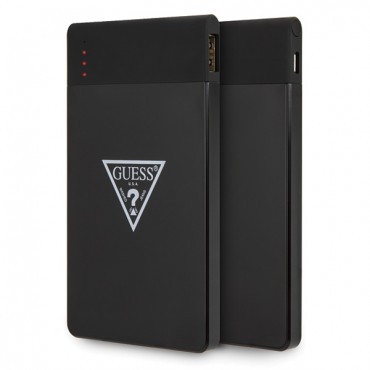 Originalen power bank Guess "Triangle" - 4000 mAh - črn