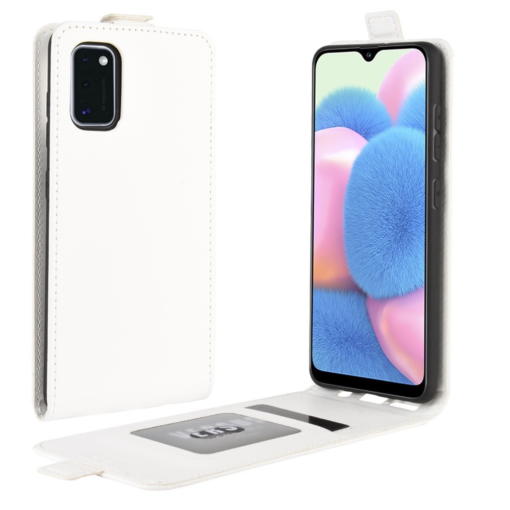 Modni flip etui za Samsung Galaxy A41 - bel