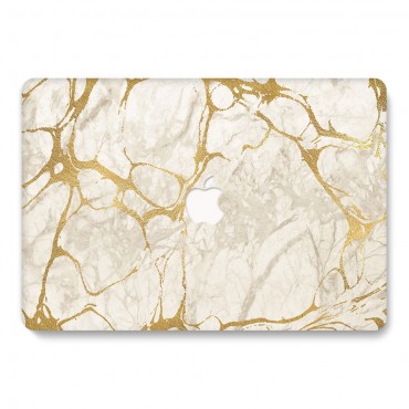 Etui za MacBook Pro 13“ 2nd Gen (A1425, A1502) Patterns - gold marble