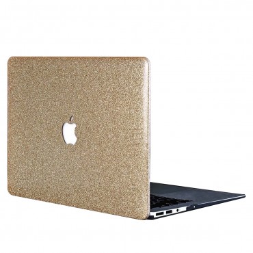Etui za MacBook Pro 15“ 3rd Gen (A1398) Glitter Leather - zlate barve