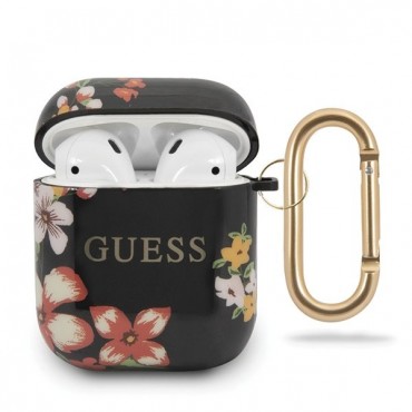 Originalen TPU ovitek Guess "N°4 Flower Collection" za Apple AirPods
