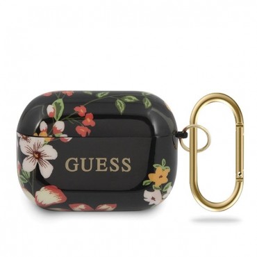 Originalen TPU ovitek Guess "N°4 Flower Collection" za Apple AirPods Pro
