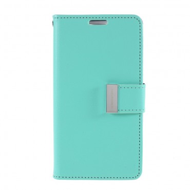 Eleganten etui Goospery "Rich Diary" za iPhone 12 Mini - mint