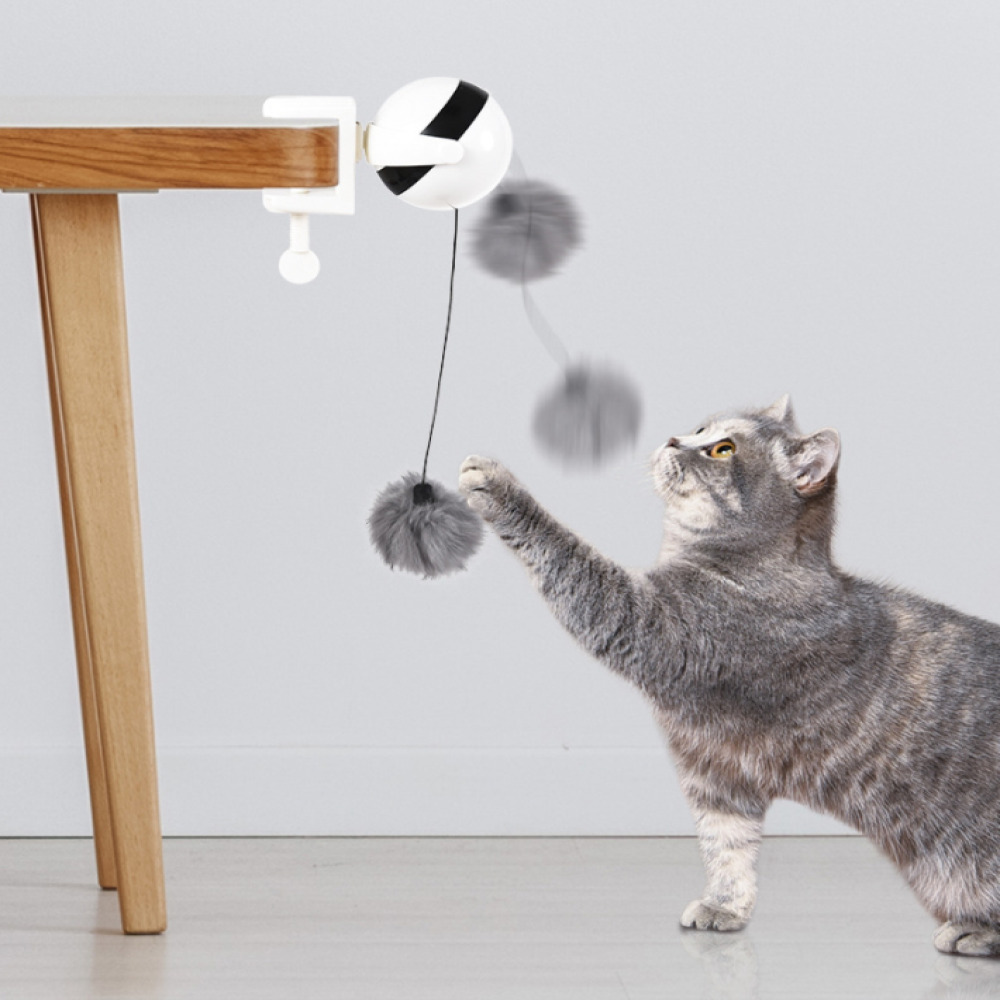 Interaktivna pametna igrača za mačke ”Pawesome” za nemoteno igro, tudi ko si zdoma