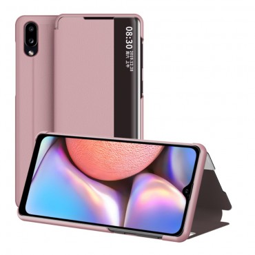 Etui "Side View" za Samsung Galaxy A10s - roza