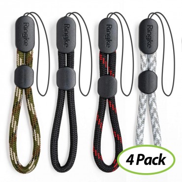 4-Pack priročnih vrvic Ringke "Paracord Lanyard Finger Strap" za mobilne telefone
