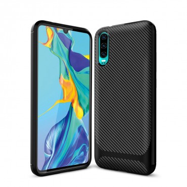 Silikonski ovitek "Carbon Shadow" za Huawei P40 Pro / P40 Pro Plus