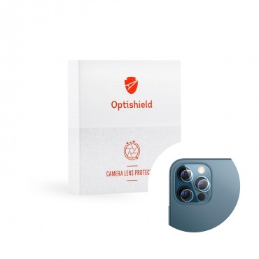 Visokokakovostno zaščitno steklo za zadnjo kamero za iPhone 12 Pro Optishield Pro