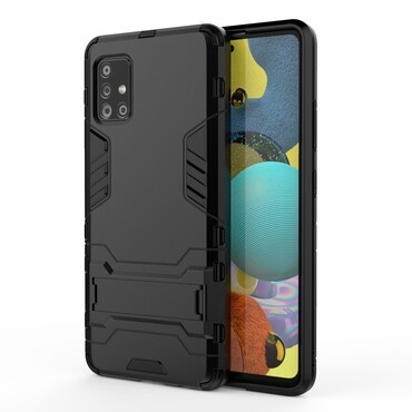 Robusten ovitek "Impact X" za Samsung Galaxy A51 5G - črn