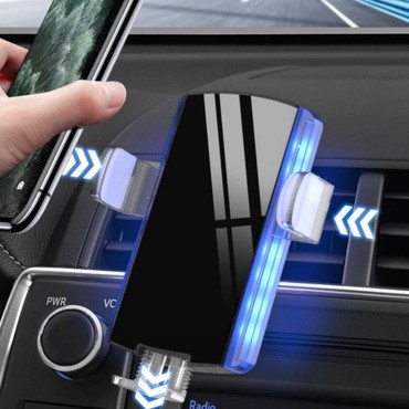 Pametno avtomobilsko držalo "Azurex" s hitrim brezžičnim polnjenjem in avtomatskim zapiranjem