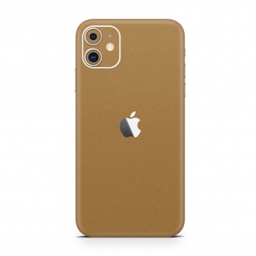 Skin za Apple iPhone 12 Mini EXO® by Optishield (2-pack) - gloss gold