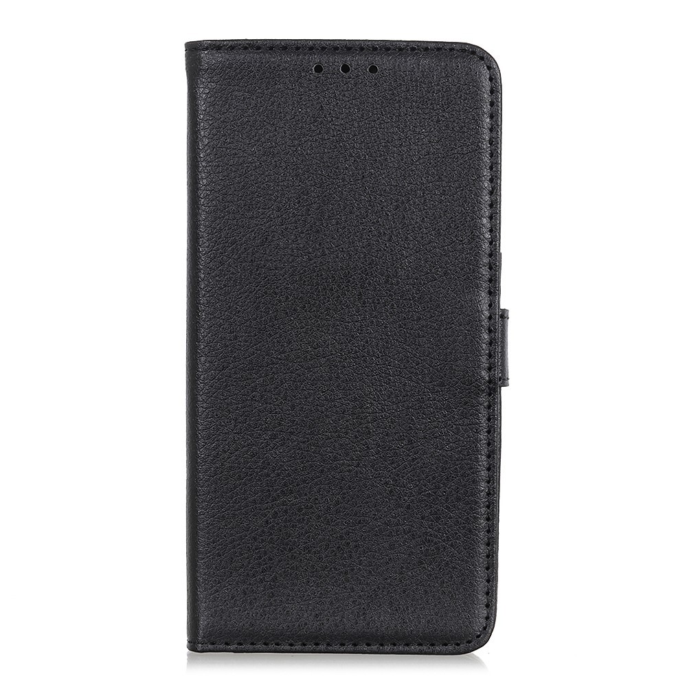 Etui "Litchi" za Sony Xperia 5 II - črn