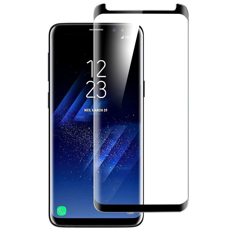 Premium 3D Full Body zaščitno steklo za Samsung Galaxy S9 - črno