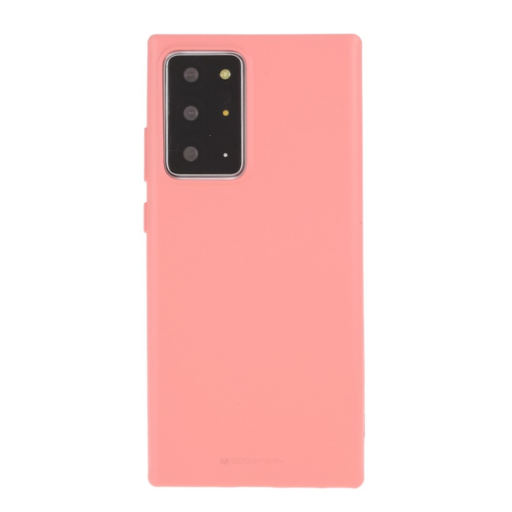 TPU gel ovitek Goospery Soft Feeling Case za Samsung Galaxy Note 20 Ultra - roza