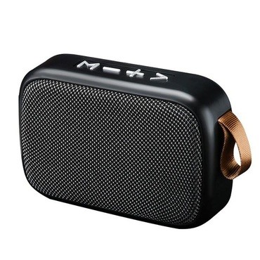 Prenosni bluetooth zvočnik "Petite Cloth" z izjemno kvaliteto zvoka - črn