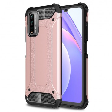 Robusten ovitek "Rock" za Xiaomi Poco M3 - roza