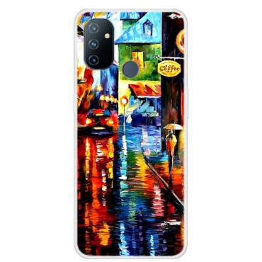 TPU gel ovitek "Oil Street" za OnePlus Nord N100