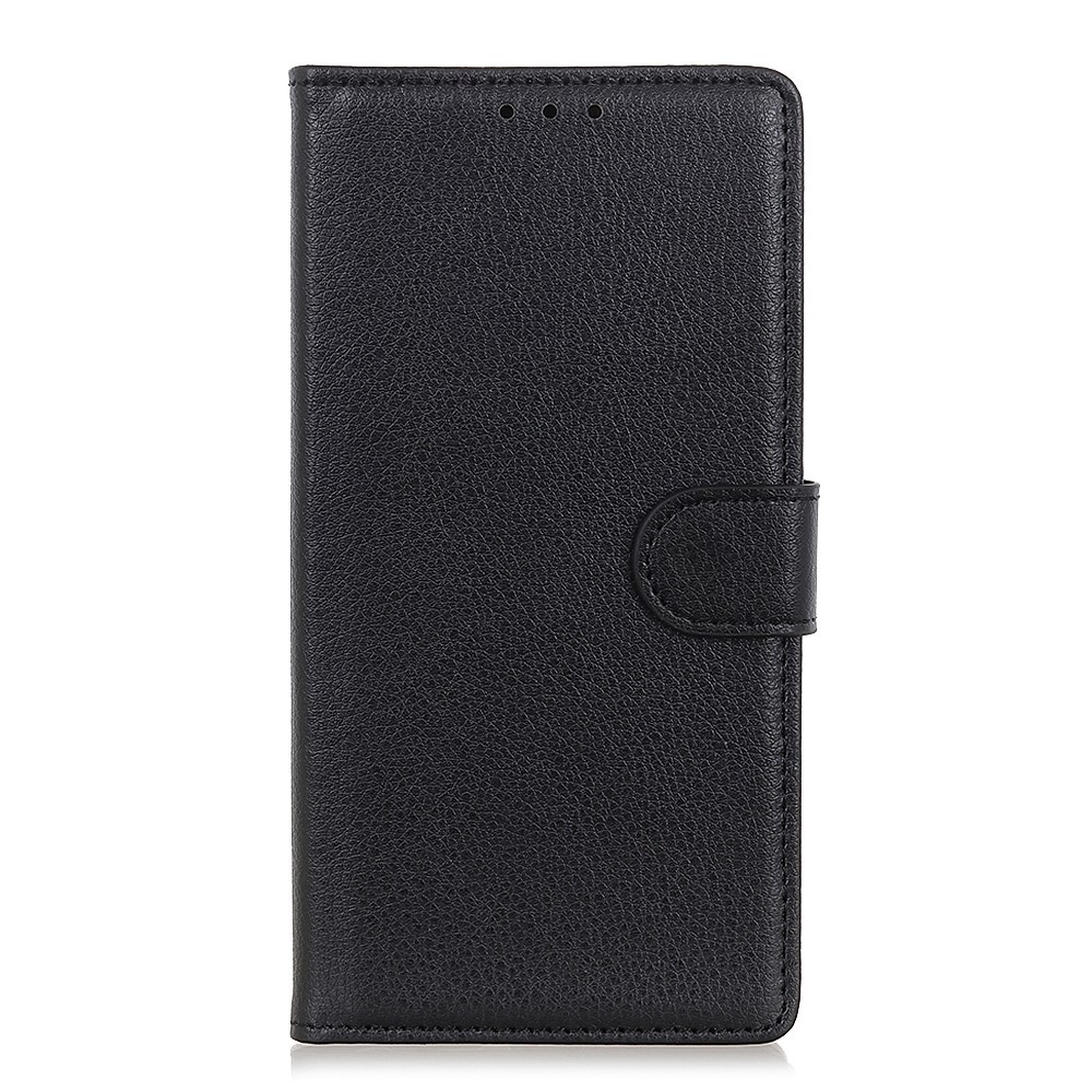 Etui "Litchi" za Alcatel 1B 2020 - črn
