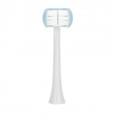 Nadomestna glava za zobno ščetko "Zeko" - za čiste zobe in lep nasmeh - modra