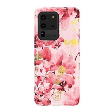Premium ovitek svetleč v temi "Spring" za Samsung Galaxy S20 Ultra - pink flower
