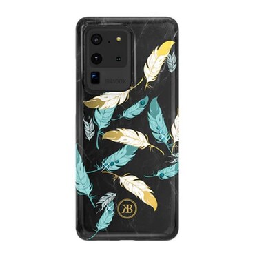 Premium ovitek svetleč v temi "Spring" za Samsung Galaxy S20 Ultra - gold feather