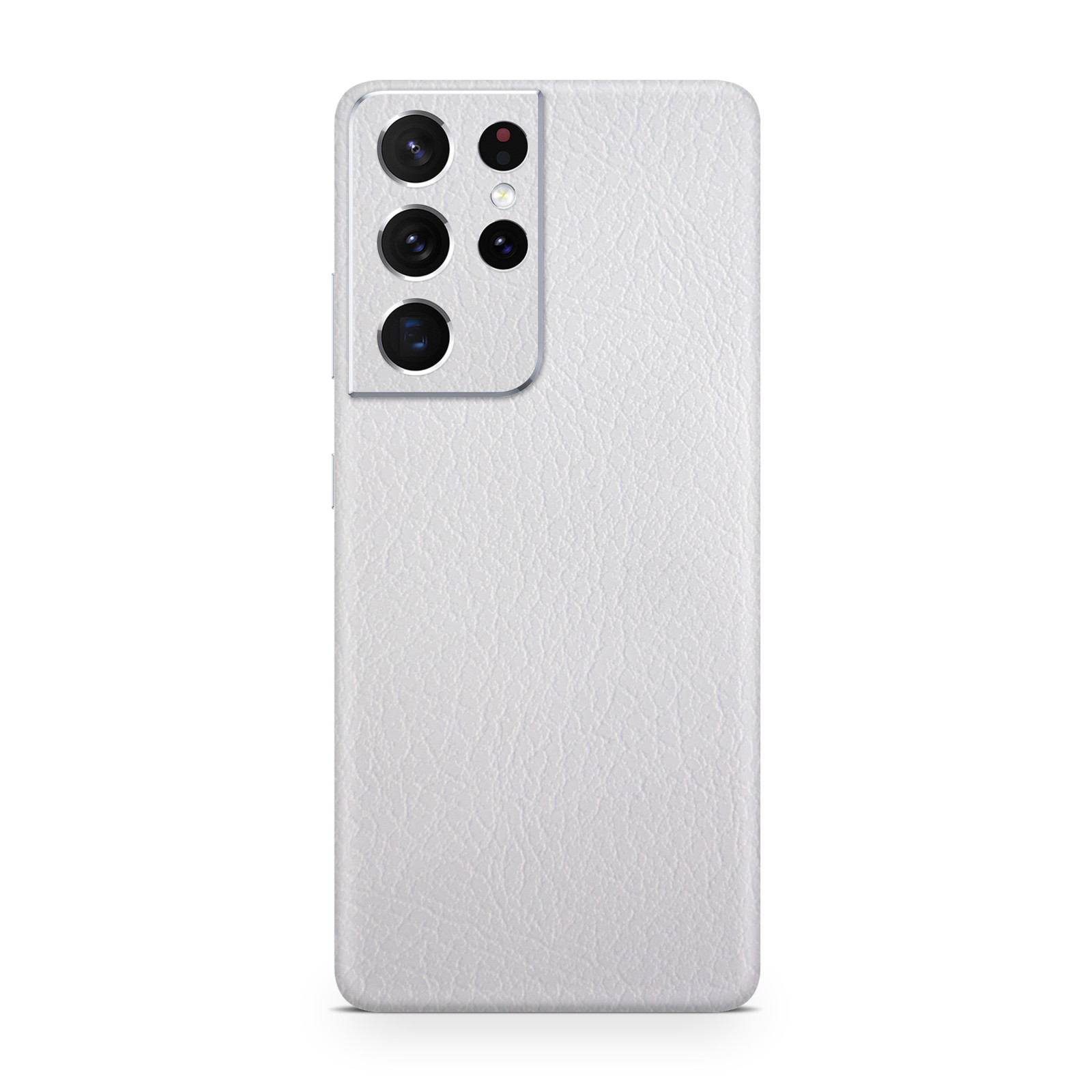 Skin za Samsung Galaxy S21 Ultra EXO® by Optishield - white leather (Back only)