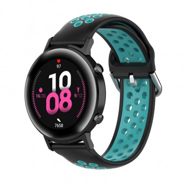 Silikonski pas "Dots" za Huawei Watch GT2 42mm - zelen